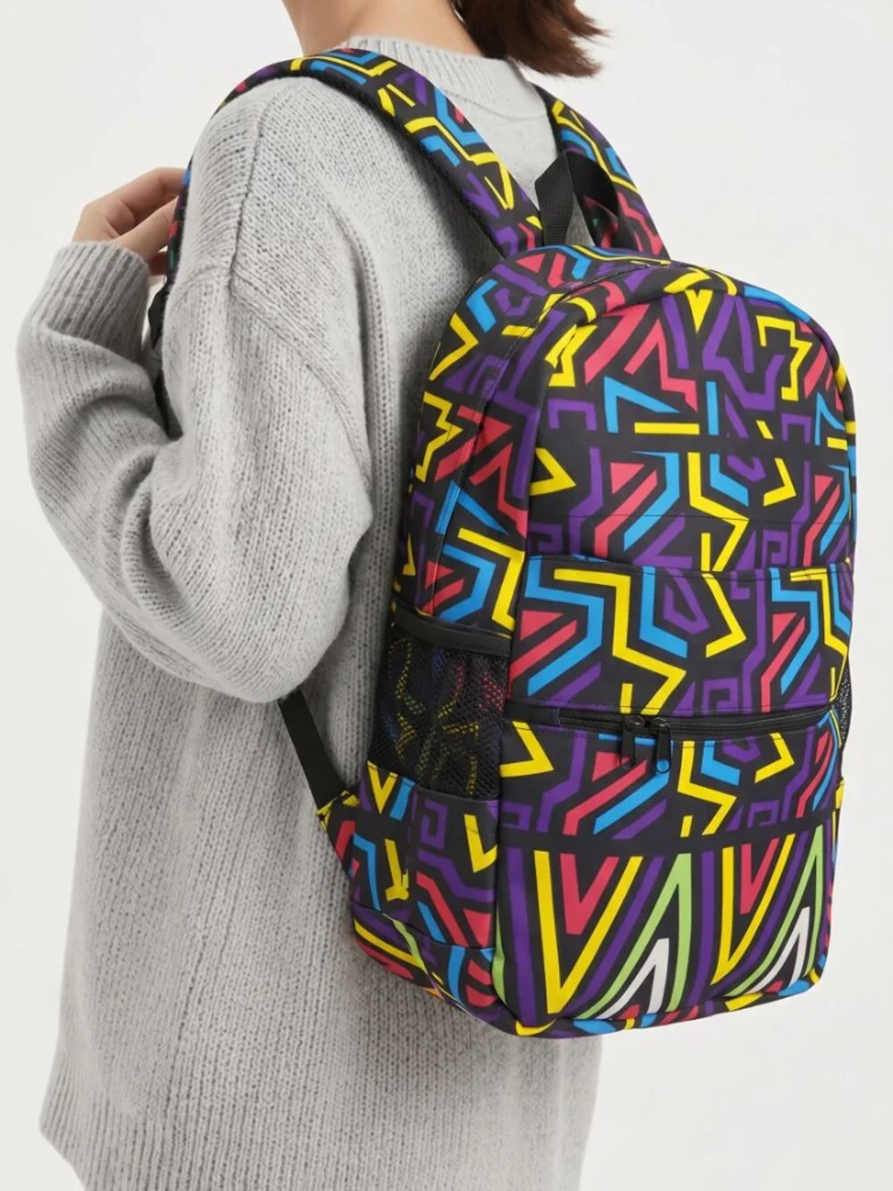 African Ankara Style Backpacks